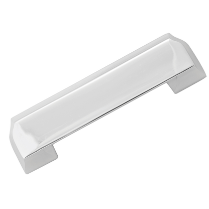 Studio II Collection Cup Pull 3 Inch, 3-3/4 Inch (96mm) & 5-1/16 Inch (128mm) Center to Center Polished Nickel Finish