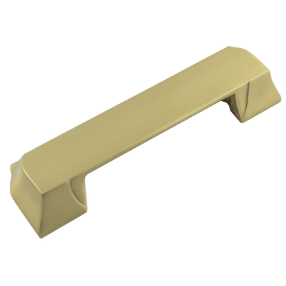 Studio II Collection Cup Pull 3 Inch, 3-3/4 Inch (96mm) & 5-1/16 Inch (128mm) Center to Center Brushed Golden Brass Finish