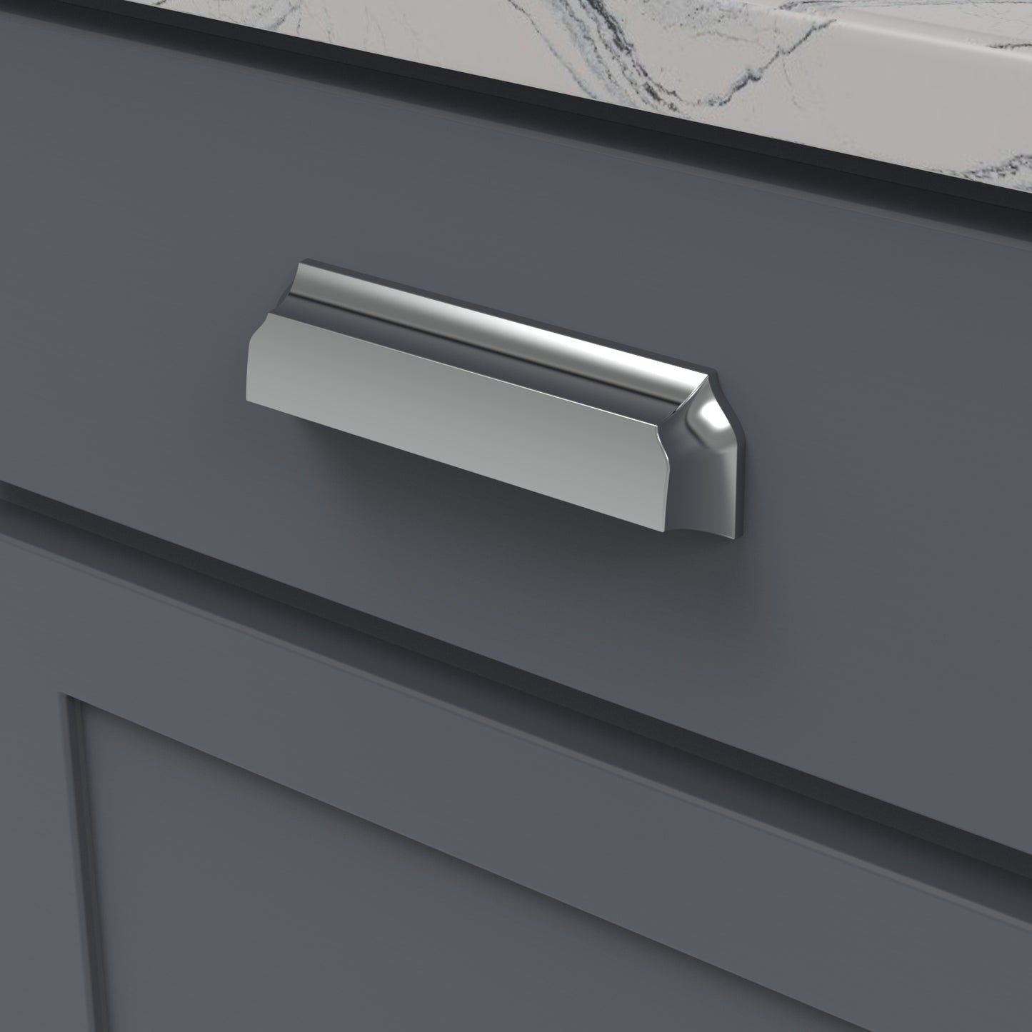 Cup Pull 3 Inch, 3-3/4 Inch (96mm) & 5-1/16 Inch (128mm) Center to Center