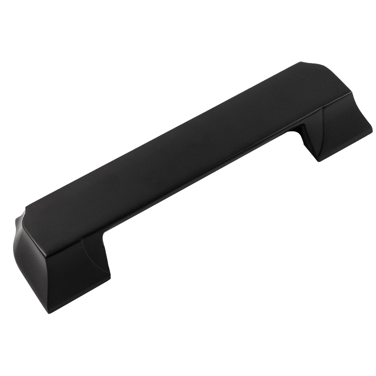 Studio II Collection Cup Pull 3 Inch, 3-3/4 Inch (96mm) & 5-1/16 Inch (128mm) Center to Center Matte Black Finish