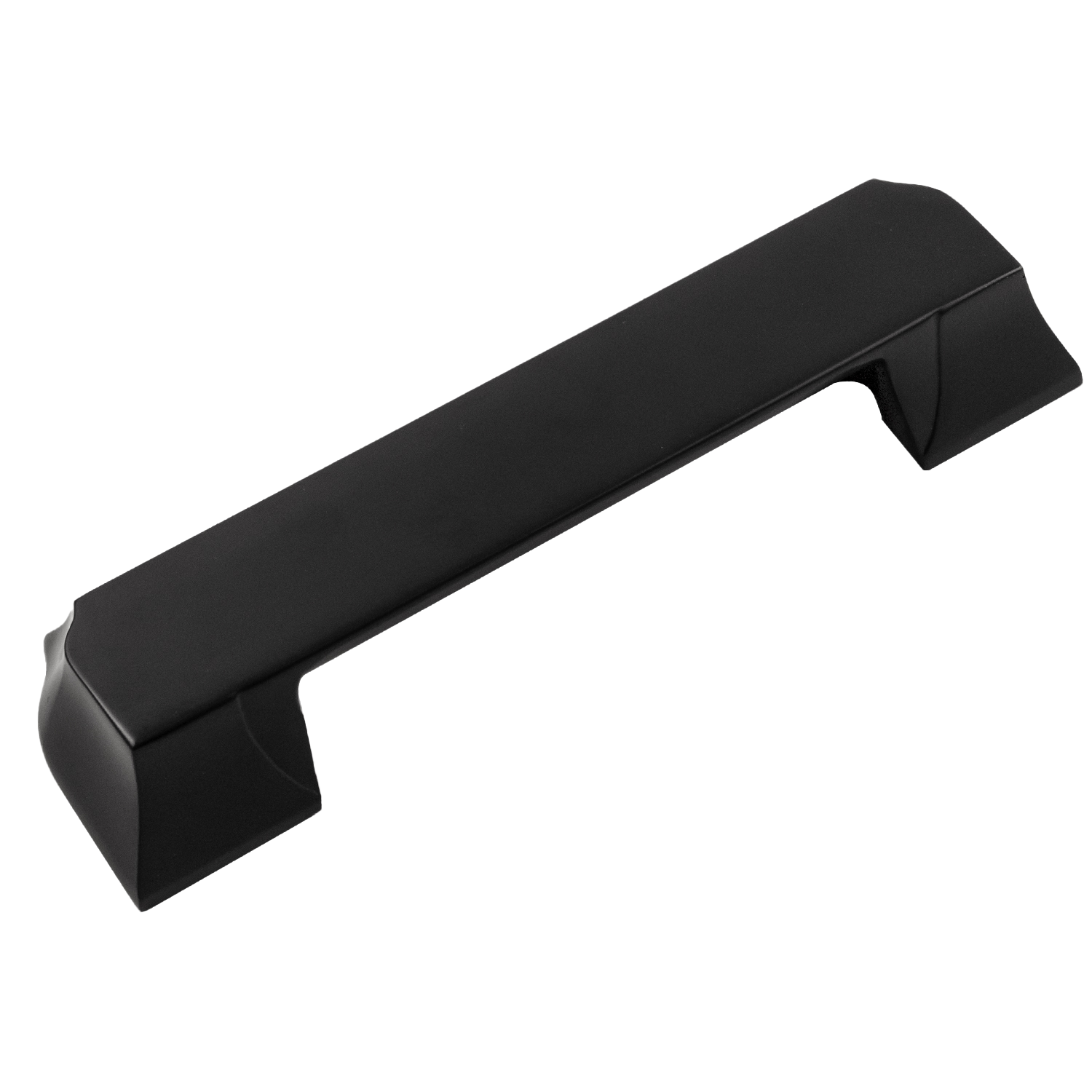 Studio II Collection Cup Pull 3 Inch, 3-3/4 Inch (96mm) & 5-1/16 Inch (128mm) Center to Center Matte Black Finish