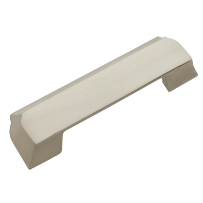 Studio II Collection Cup Pull 3 Inch, 3-3/4 Inch (96mm) & 5-1/16 Inch (128mm) Center to Center Satin Nickel Finish