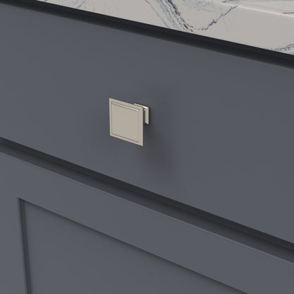Knob 1-1/2 Inch Square