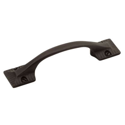 Vintage 1900 Collection Pull 3 Inch Center to Center Black Iron Finish