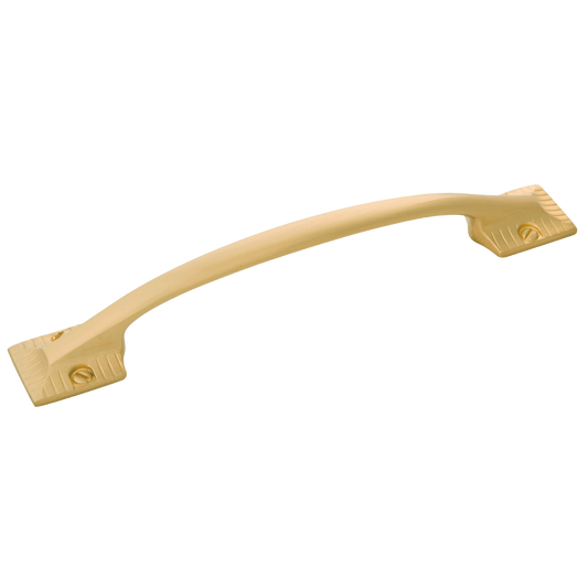 Vintage 1900 Collection Pull 5-1/16 Inch (128mm) Center to Center Satin Brass Finish