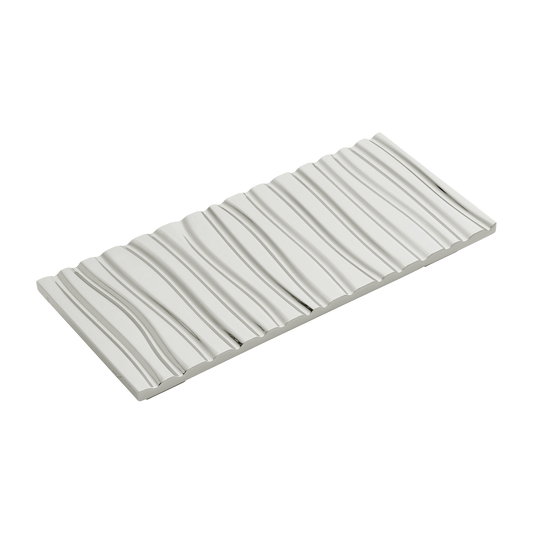 Bijou Dune Collection Pull 5-7/16 Inch Center to Center Polished Nickel Finish