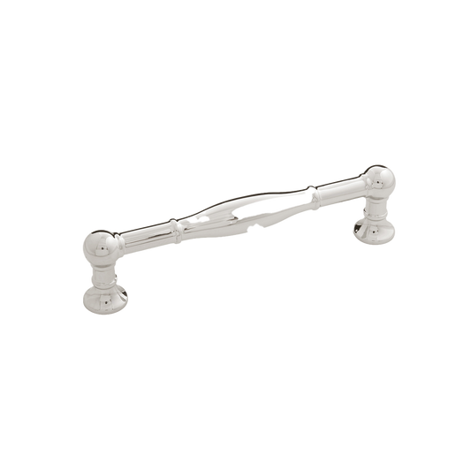 Fuller Collection Pull 5-1/16 Inch (128mm) Center to Center Polished Nickel Finish