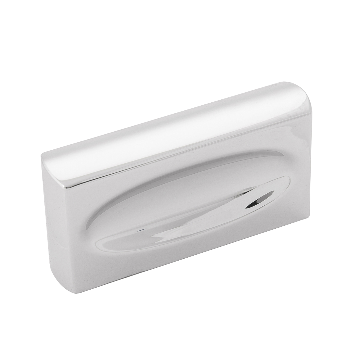 Ingot Collection Pull 1 Inch Center to Center Chrome Finish