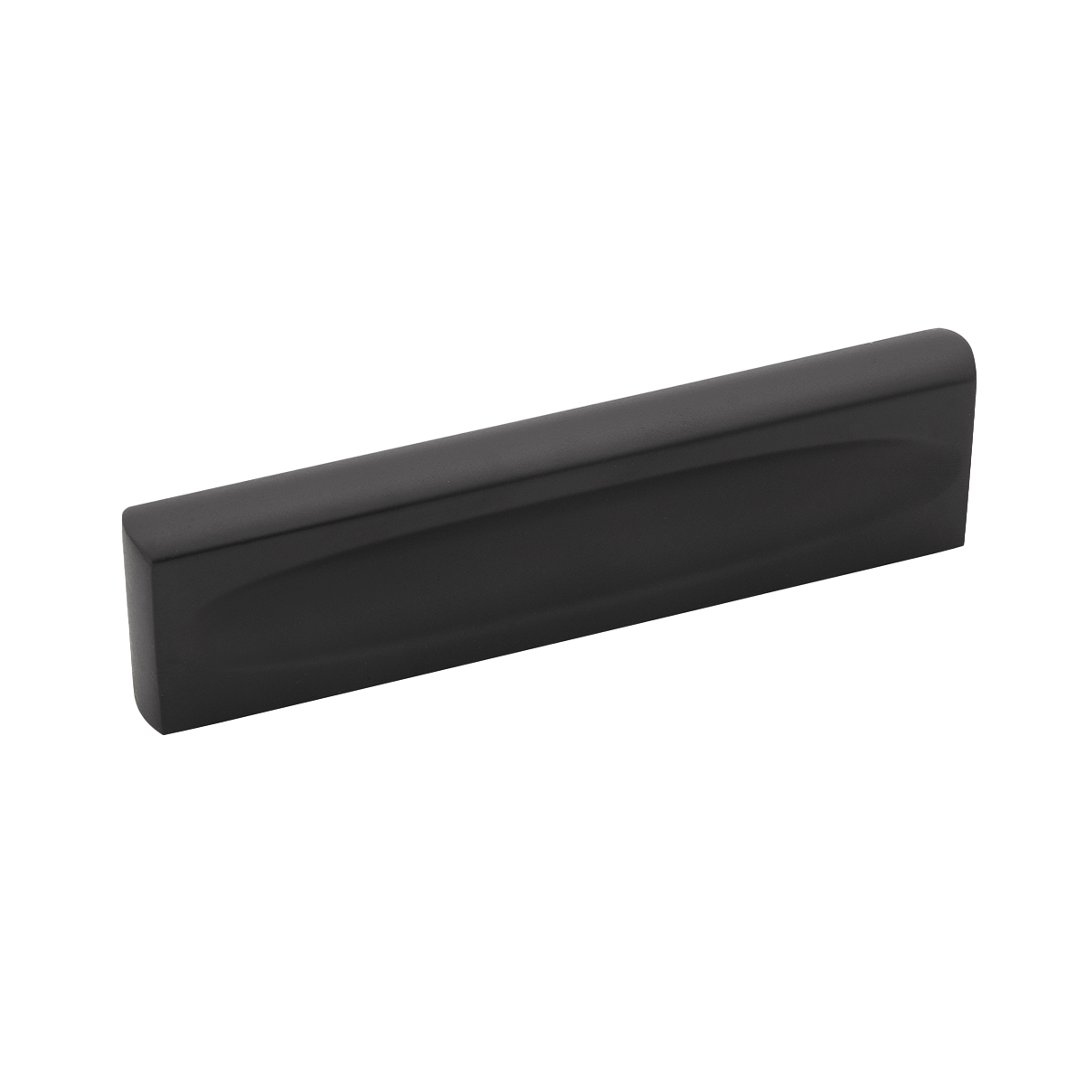 Ingot Collection Pull 3 Inch Center to Center Matte Black Finish