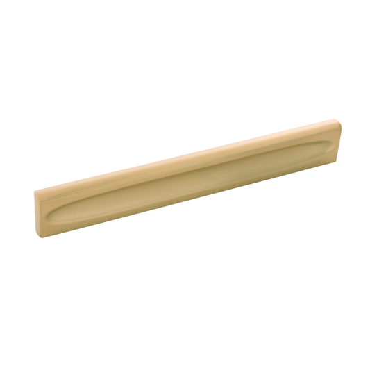 Ingot Collection Pull 6-5/16 Inch (160mm) Center to Center Brushed Golden Brass Finish