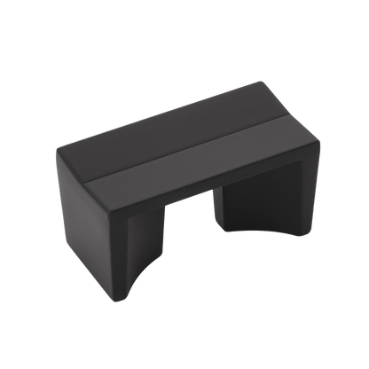 Avenue Collection Pull 1-1/2 Inch Center to Center Matte Black Finish