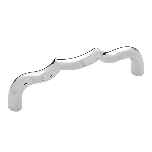 Trellis Collection Pull 3-3/4 Inch (96mm) Center to Center Polished Nickel Finish