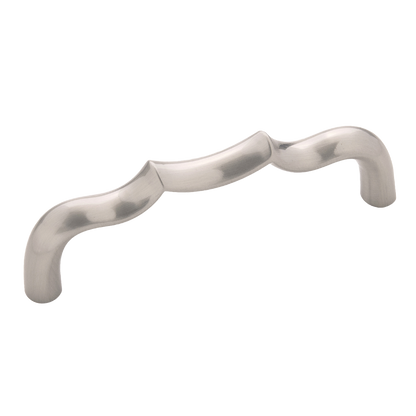 Trellis Collection Pull 3-3/4 Inch (96mm) Center to Center Satin Nickel Finish