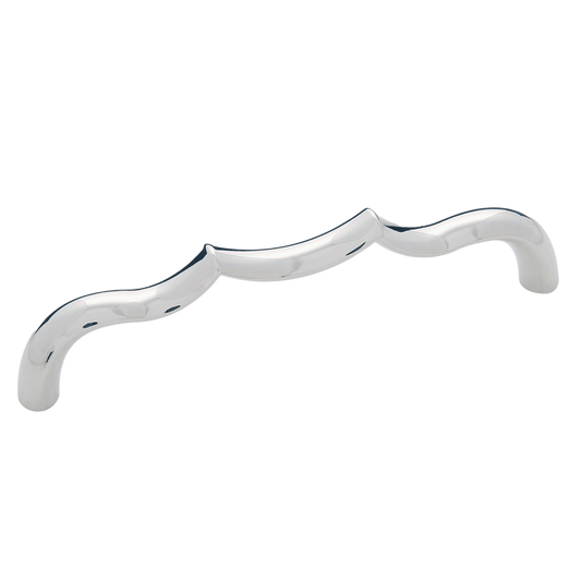 Trellis Collection Pull 5-1/16 Inch (128mm) Center to Center Polished Nickel Finish