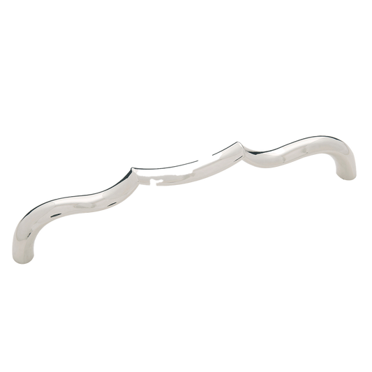 Trellis Collection Pull 6-5/16 Inch (160mm) Center to Center Polished Nickel Finish