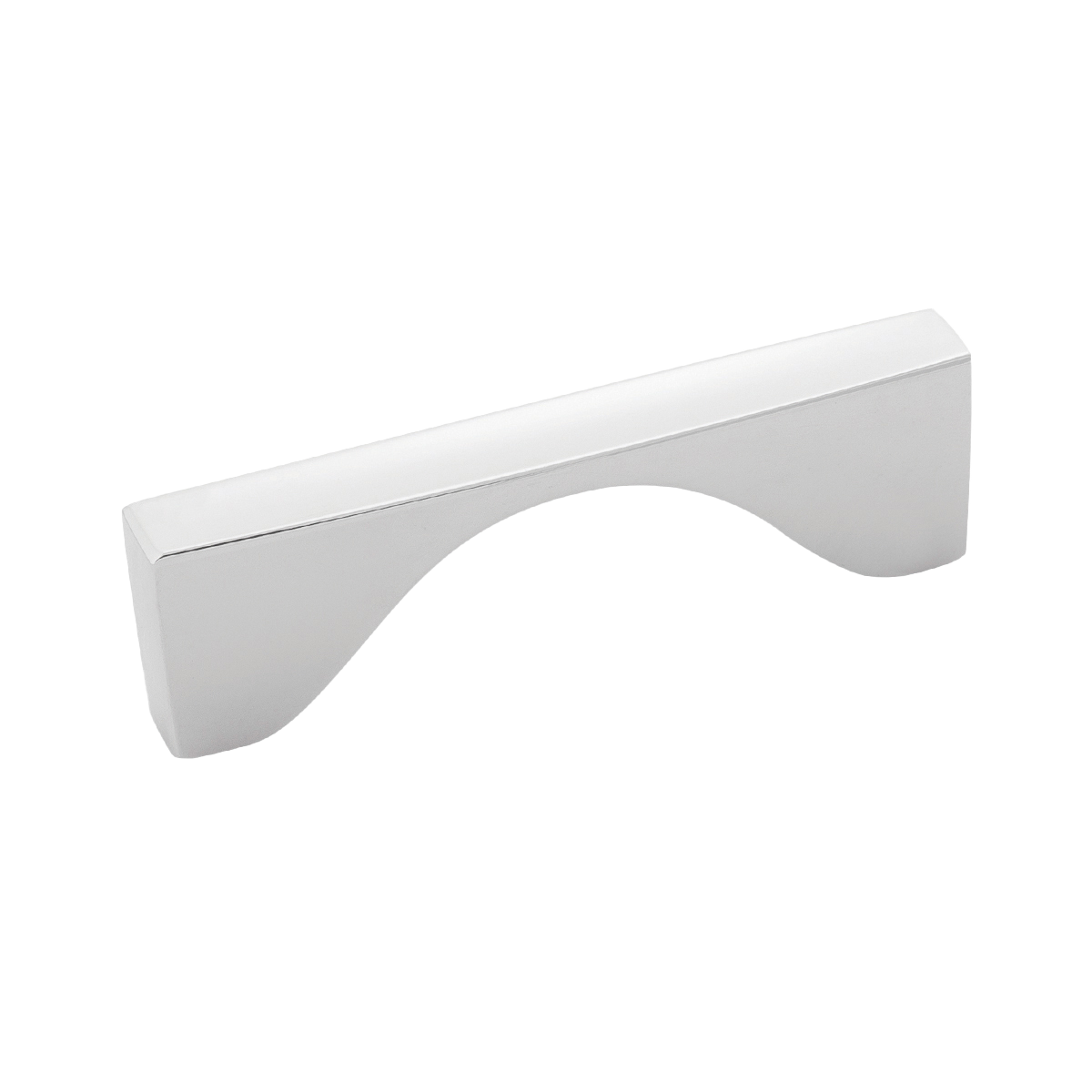 Channel Collection Pull 3 Inch Center to Center Chrome Finish