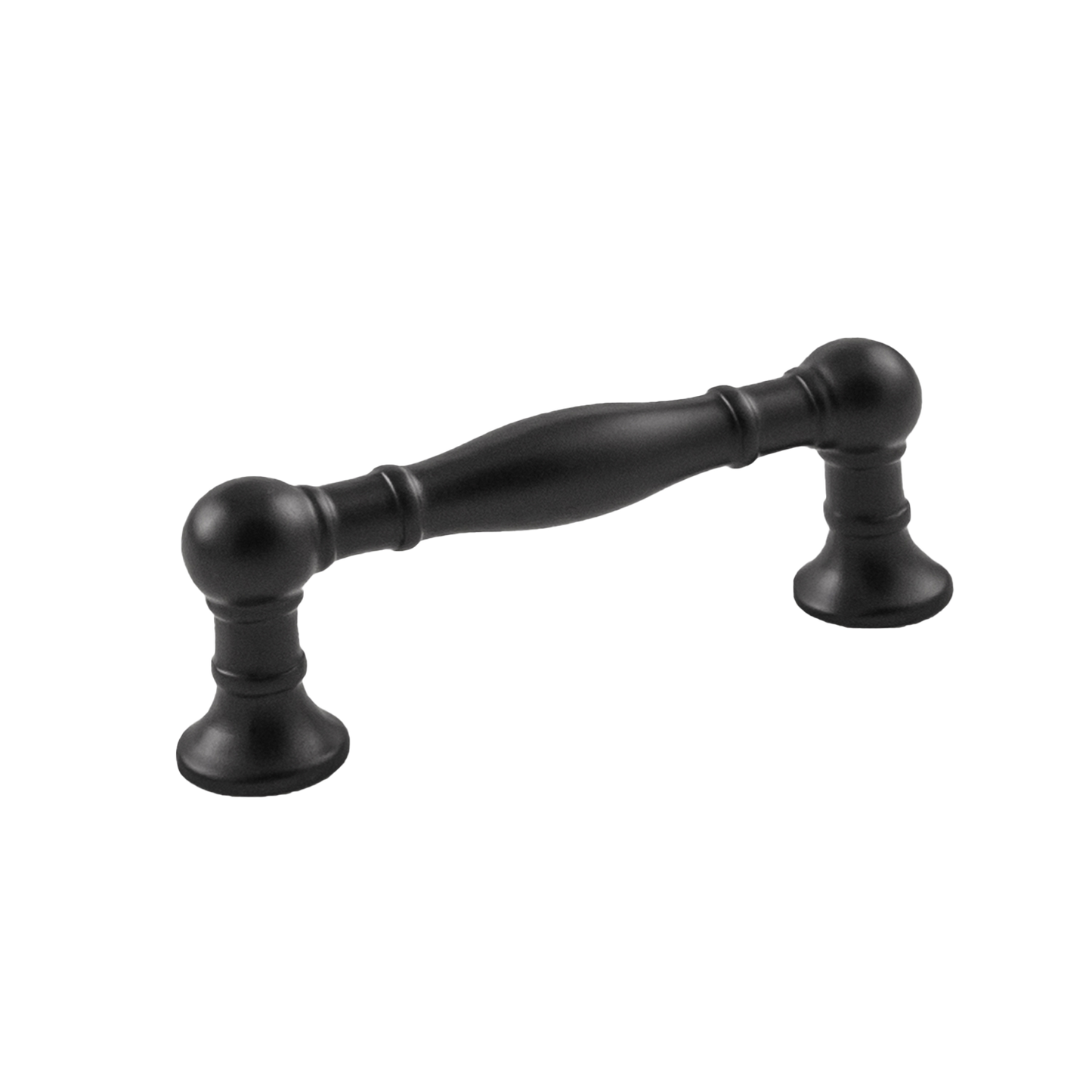 Fuller Collection Pull 3 Inch Center to Center Matte Black Finish