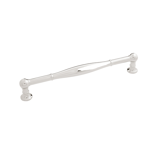 Fuller Collection Pull 7-9/16 Inch (192mm) Center to Center Polished Nickel Finish