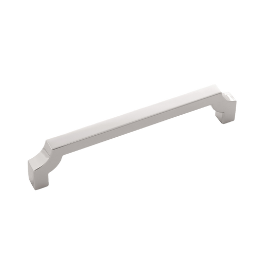 Monarch Collection Pull 5-1/16 Inch (128mm) Center to Center Polished Nickel Finish