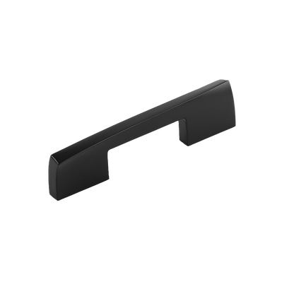 Flex Collection Pull 3 Inch & 3-3/4 Inch (96mm) Center to Center Matte Black Finish