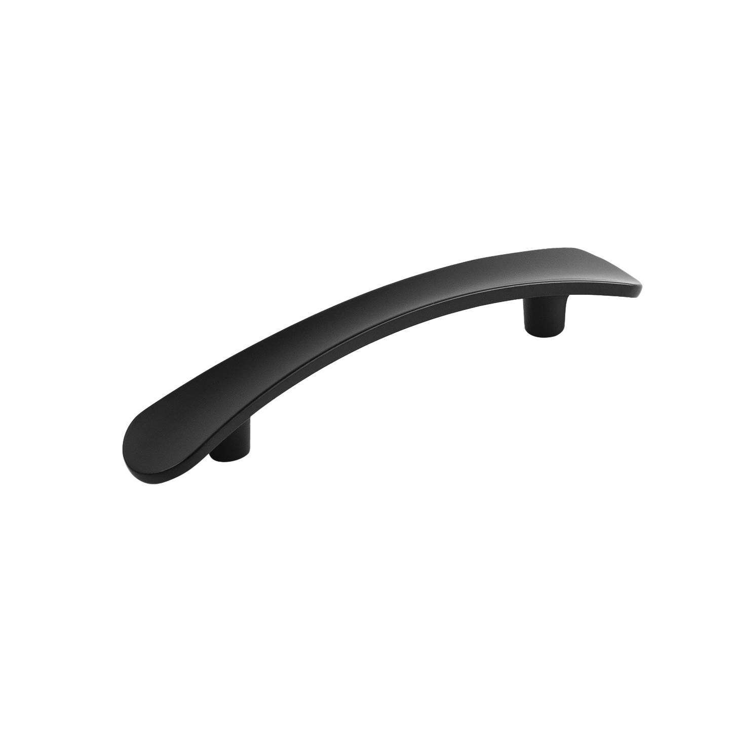 Vale Collection Pull 3-3/4 Inch (96mm) Center to Center Matte Black Finish