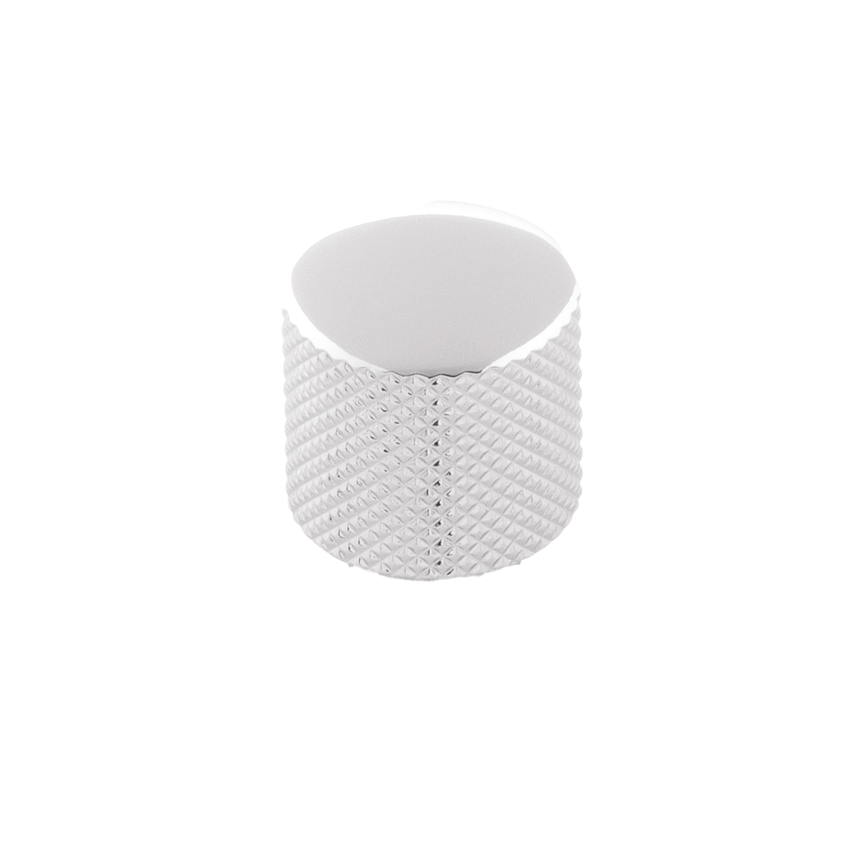 Verge Collection Knob 7/8 Inch Diameter Chrome Finish