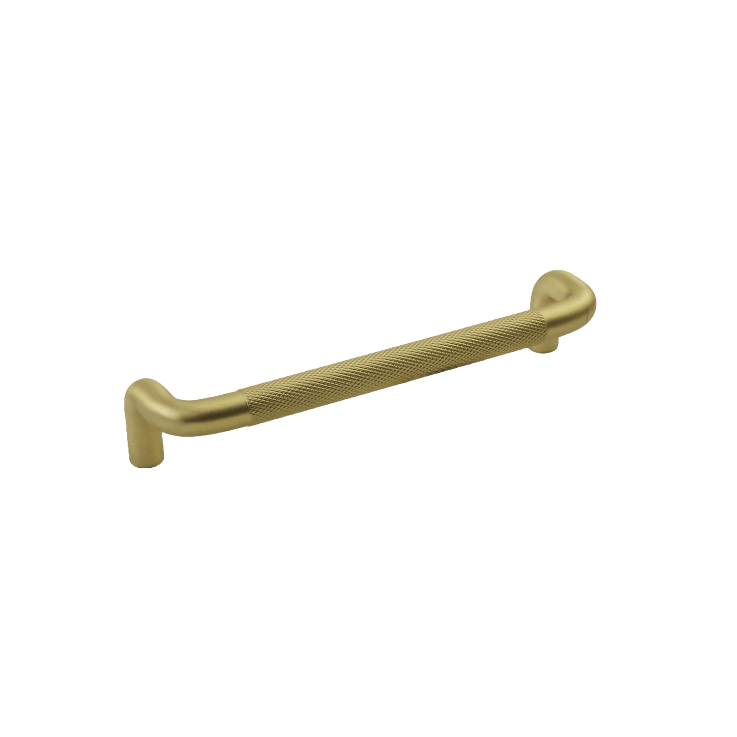 Verge Collection Pull 5-1/16 Inch (128mm) Center to Center Brushed Golden Brass Finish