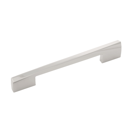 Flex Collection Pull 6-5/16 Inch (160mm) Center to Center Polished Nickel Finish