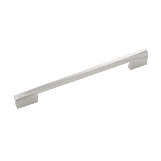 Flex Collection Pull 8-13/16 Inch (224mm) Center to Center Polished Nickel Finish
