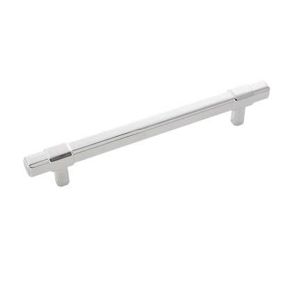 Monroe Collection Pull 6-5/16 Inch (160mm) Center to Center Chrome Finish