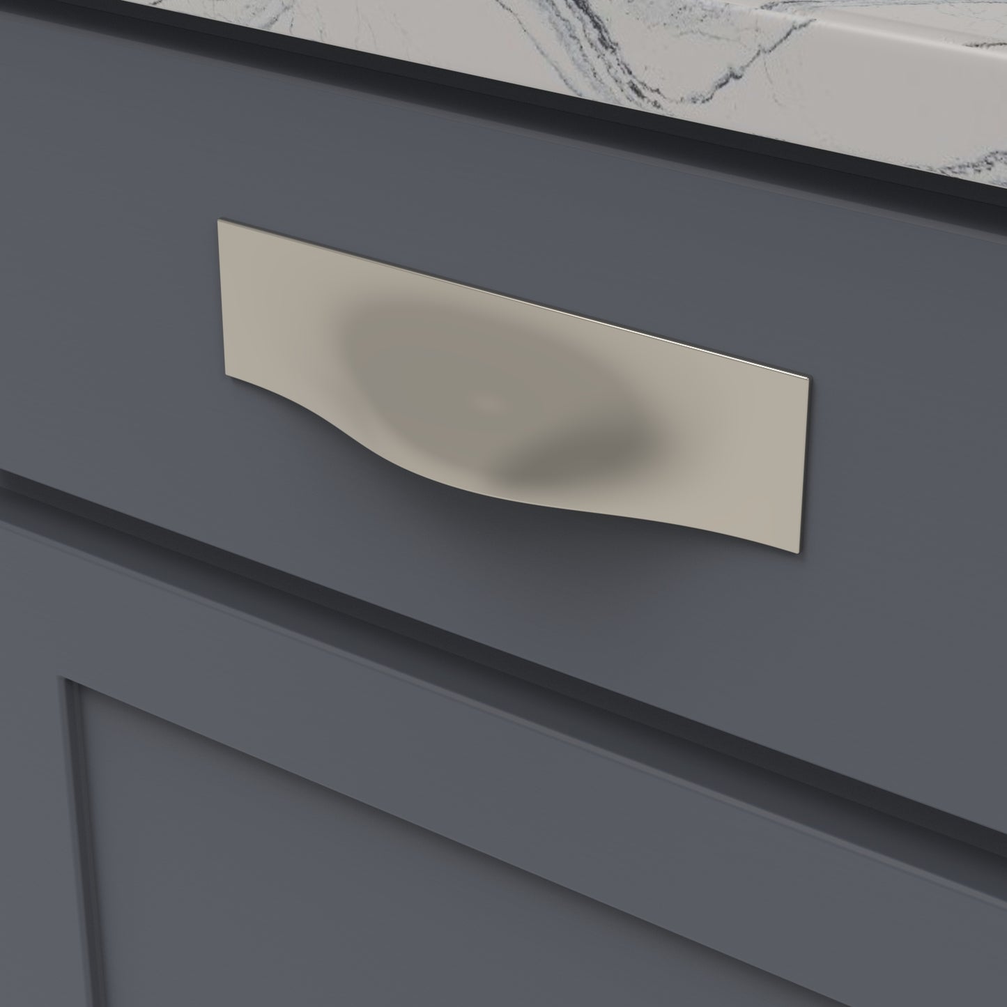 Poignée à tasse de 128 mm (5-1/16 po) de centre à centre