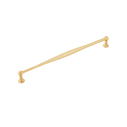 Fuller Collection Appliance Pull 18 Inch Center to Center Brushed Golden Brass Finish