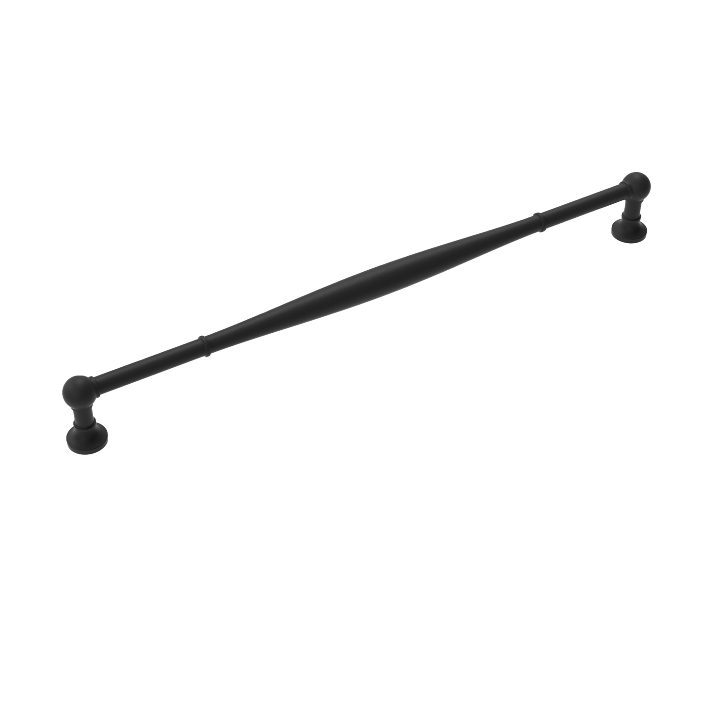 Fuller Collection Appliance Pull 18 Inch Center to Center Matte Black Finish