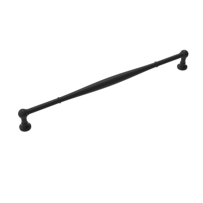 Fuller Collection Appliance Pull 18 Inch Center to Center Matte Black Finish