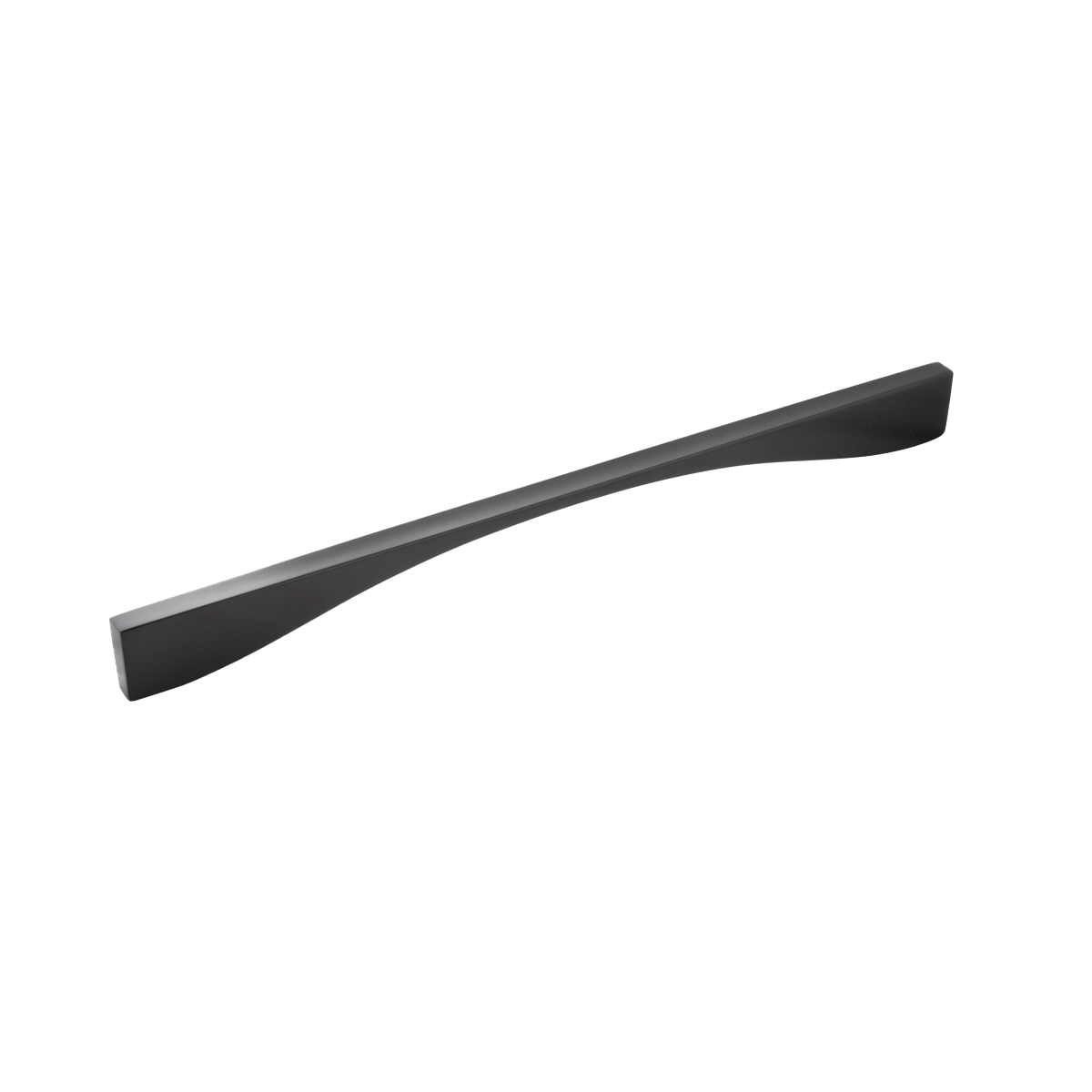 Channel Collection Appliance Pull 18 Inch Center to Center Matte Black Finish
