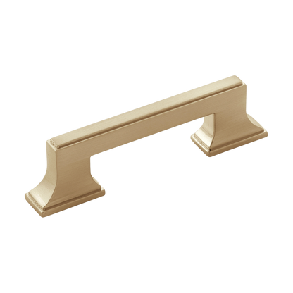 Brownstone Collection Pull 3 Inch & 3-3/4 Inch (96mm) Center to Center Champagne Bronze Finish