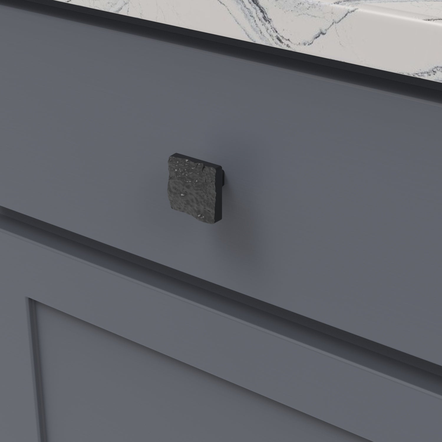 Knob 1-3/8 Inch Square