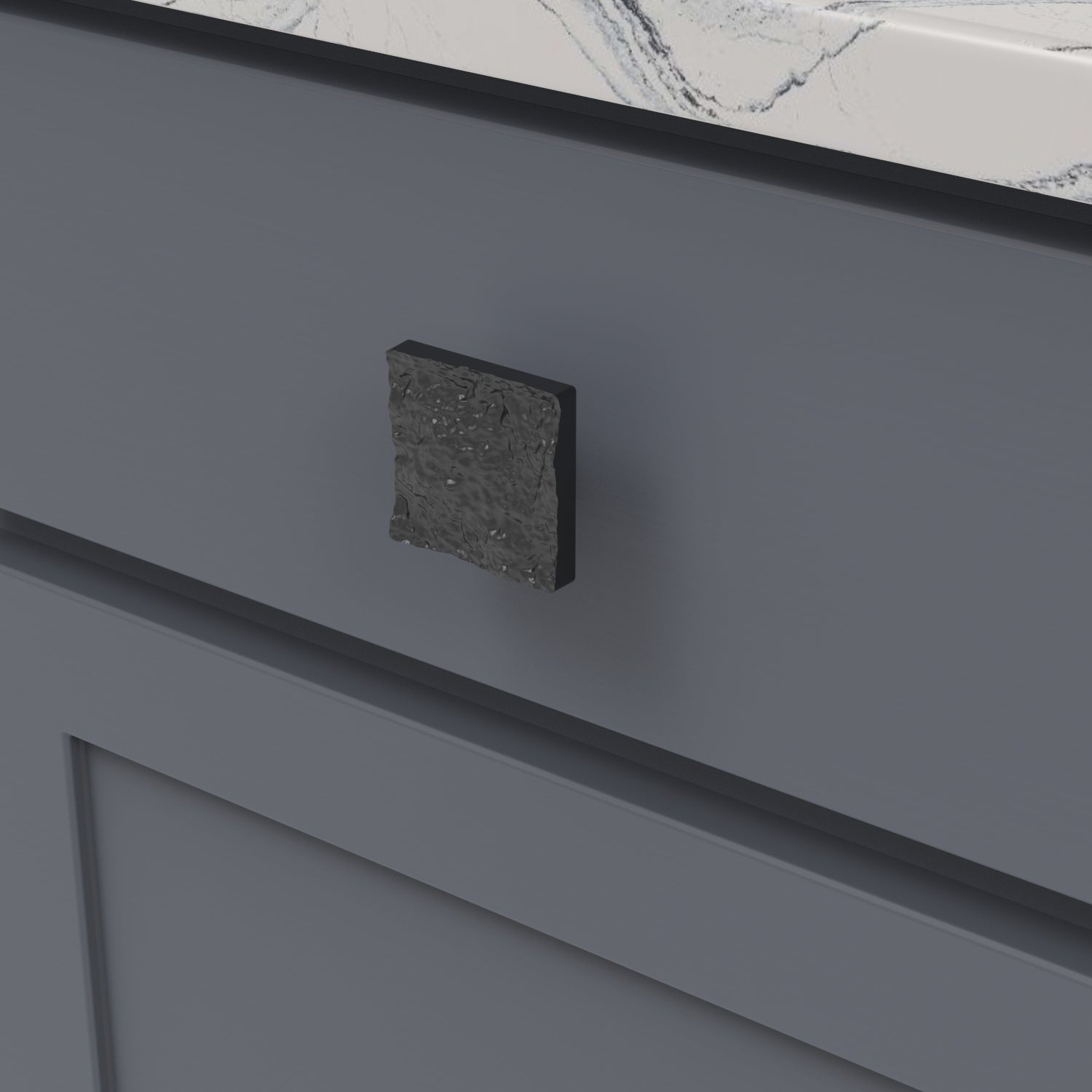 Knob 2 Inch Square