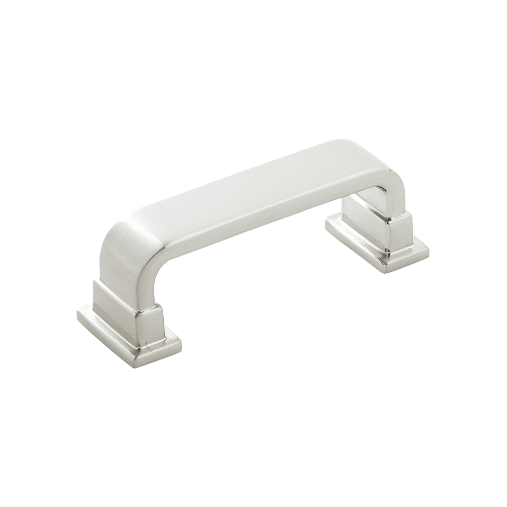 Brighton Collection Pull 3 Inch Center to Center Satin Nickel Finish