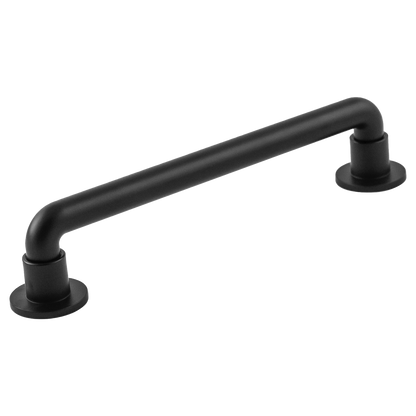 Urbane Collection Pull 6-5/16 Inch (160mm) Center to Center Matte Black Finish