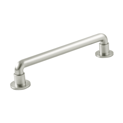 Urbane Collection Pull 6-5/16 Inch (160mm) Center to Center Satin Nickel Finish