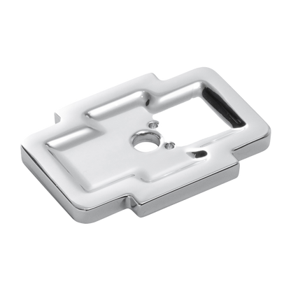 Coventry Collection Knob Backplate 1-3/4 Inch x 1-1/4 Inch Chrome Finish