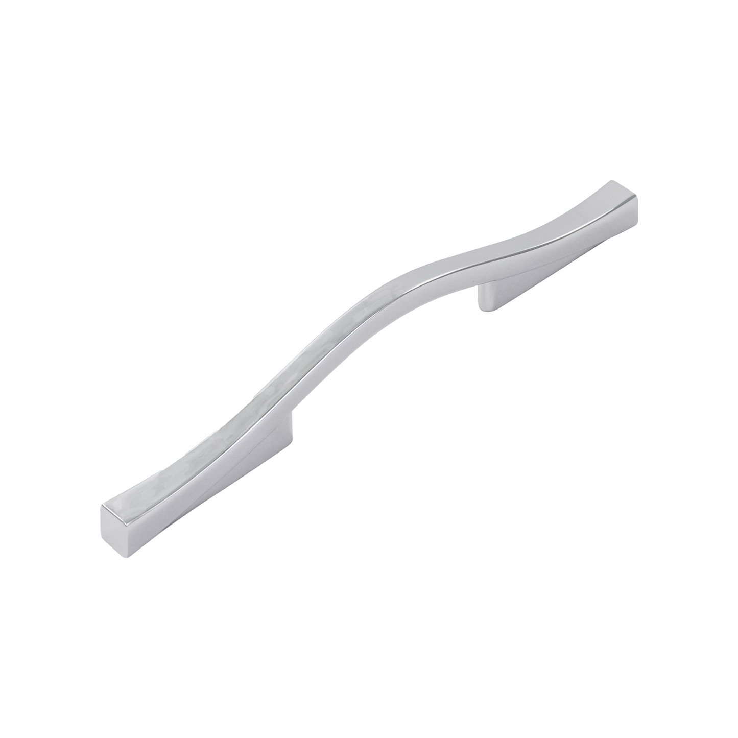 Emerge Collection Pull 3 Inch & 3-3/4 Inch (96mm) Center to Center Chrome Finish