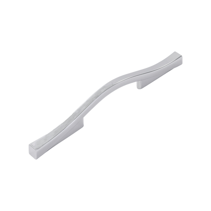 Emerge Collection Pull 3 Inch & 3-3/4 Inch (96mm) Center to Center Chrome Finish