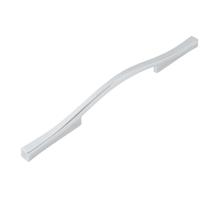 Emerge Collection Pull 5-1/16 Inch (128mm) & 6-5/16 Inch (160mm) Center to Center Chrome Finish