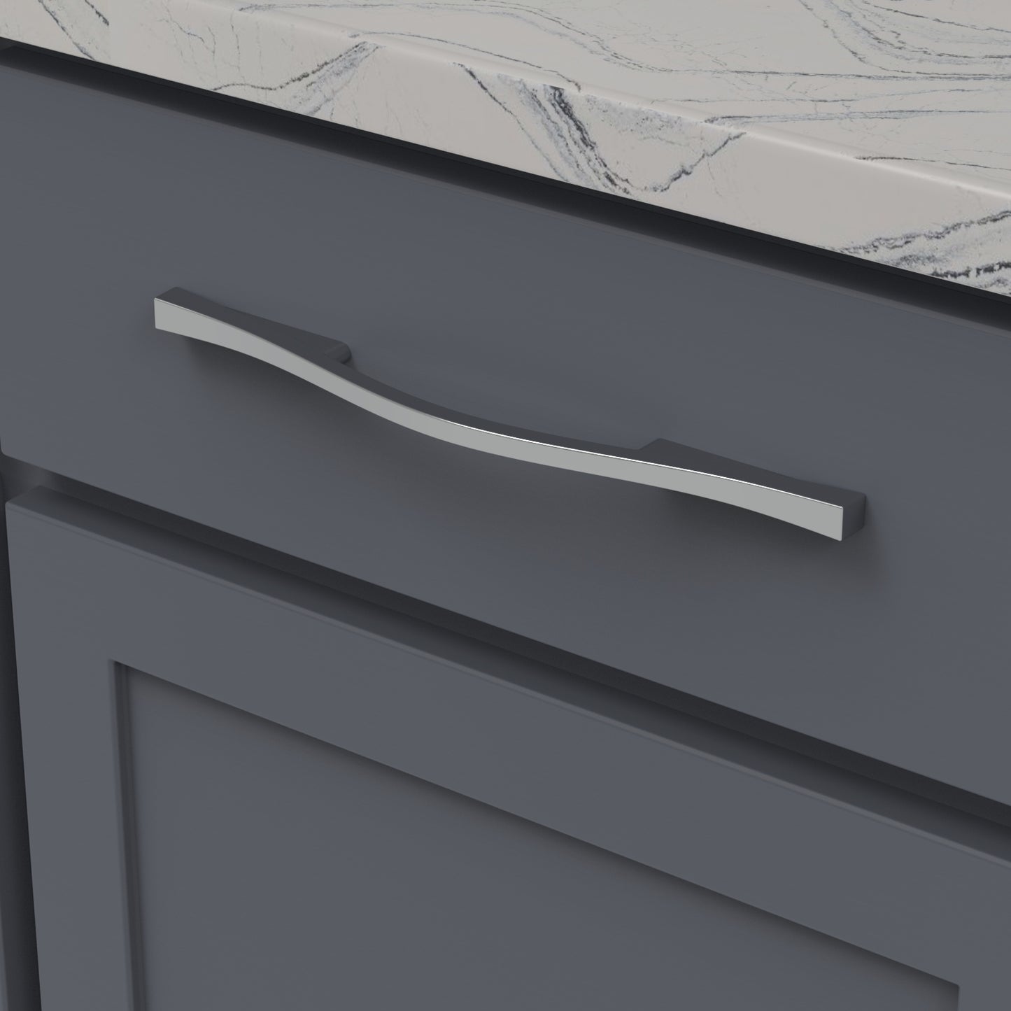 Pull 5-1/16 Inch (128mm) & 6-5/16 Inch (160mm) Center to Center