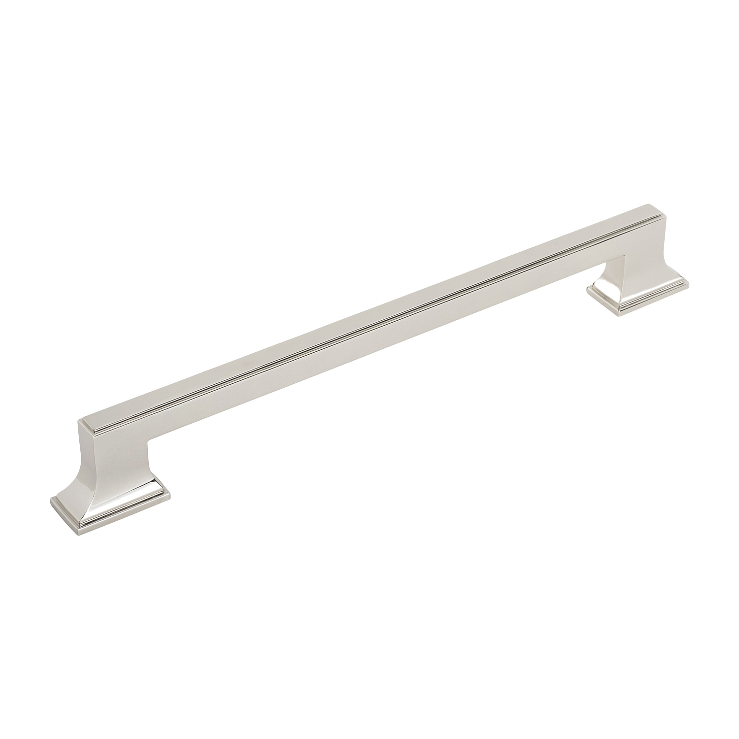 Brownstone Collection Appliance Pull 12 Inch Center to Center Polished Nickel Finish