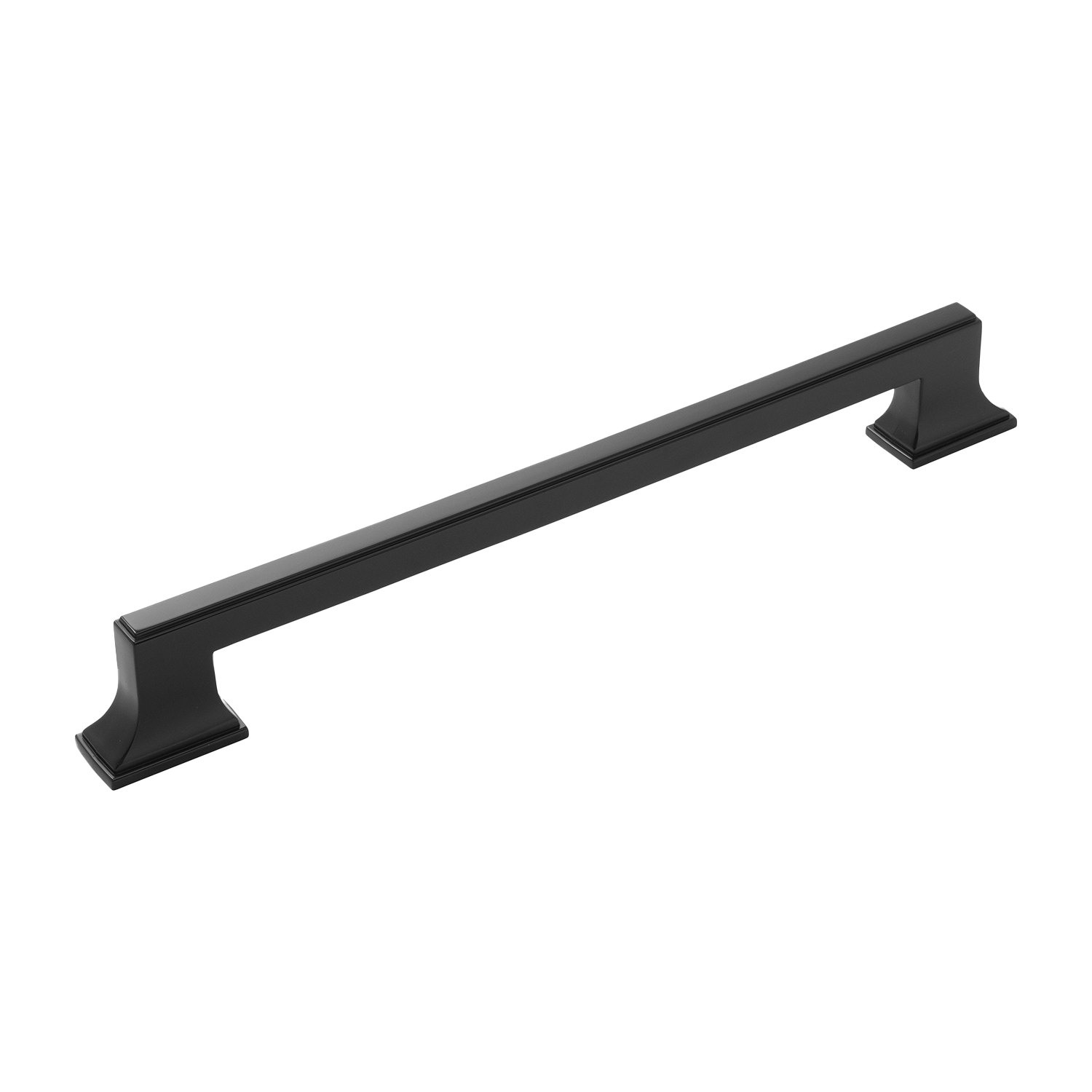 Brownstone Collection Appliance Pull 12 Inch Center to Center Matte Black Finish