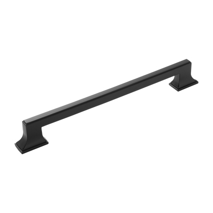 Brownstone Collection Appliance Pull 12 Inch Center to Center Matte Black Finish
