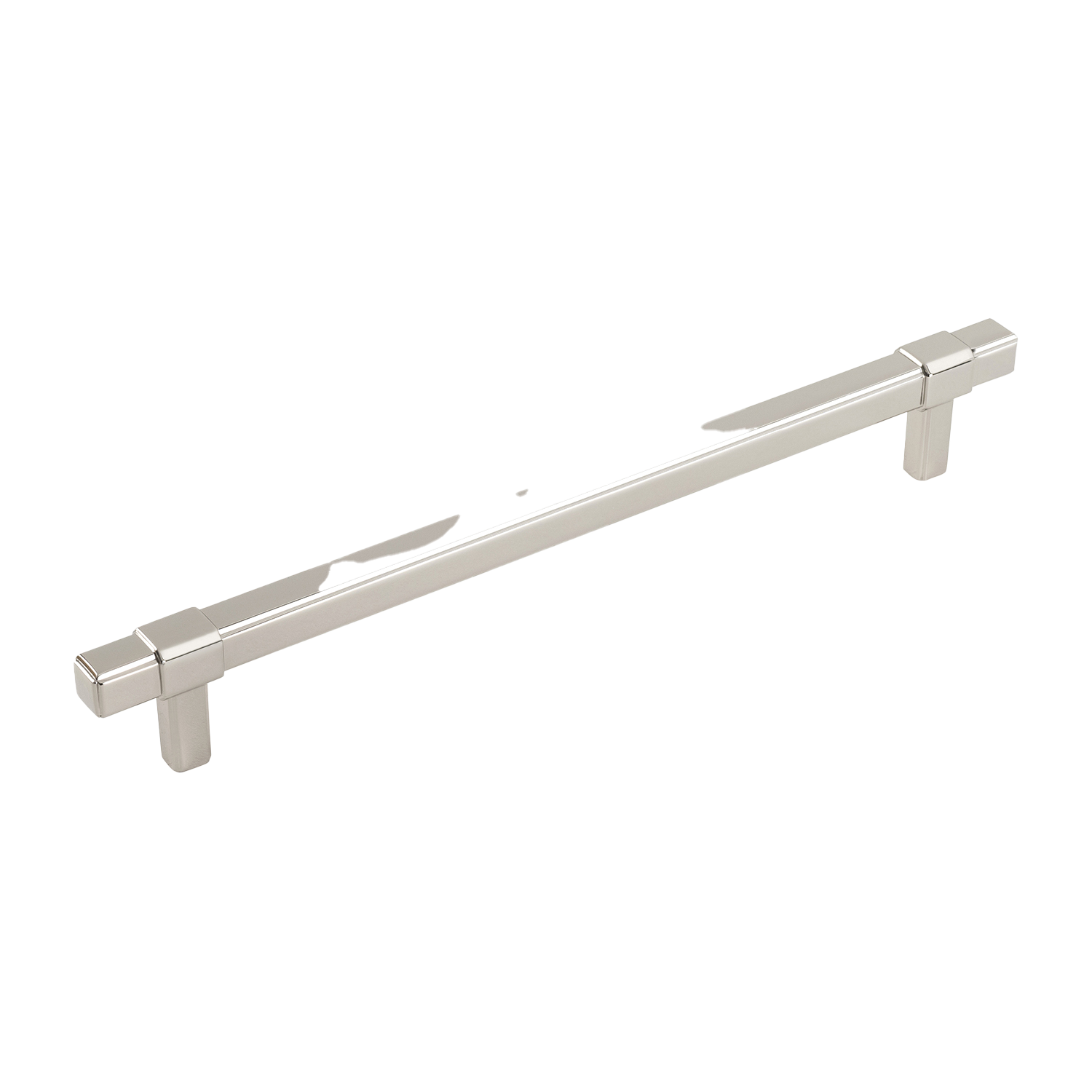 Monroe Collection Appliance Pull 12 Inch Center to Center Polished Nickel Finish